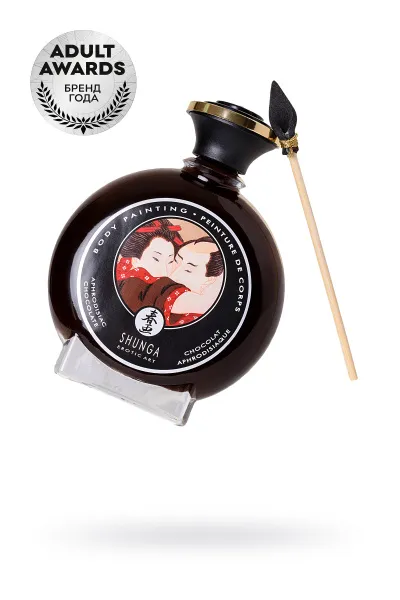 Крем-краска для тела декоративная  Shunga  /шоколад/ 100мл