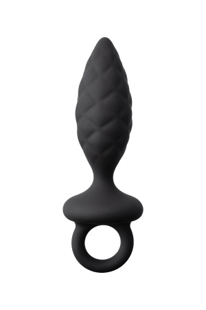 Анальная пробка Erotist Strob S - size, черная, 7 см Ø 2,6